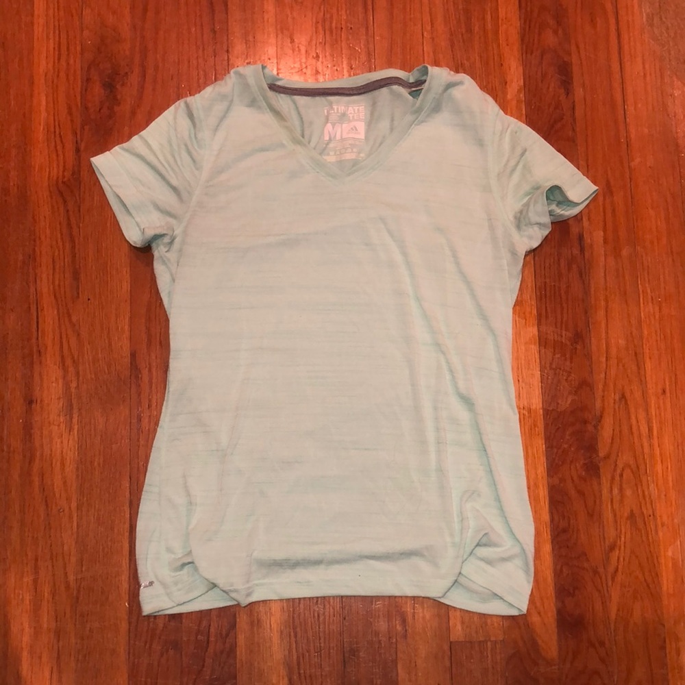 Mint Green V-Neck Tee
